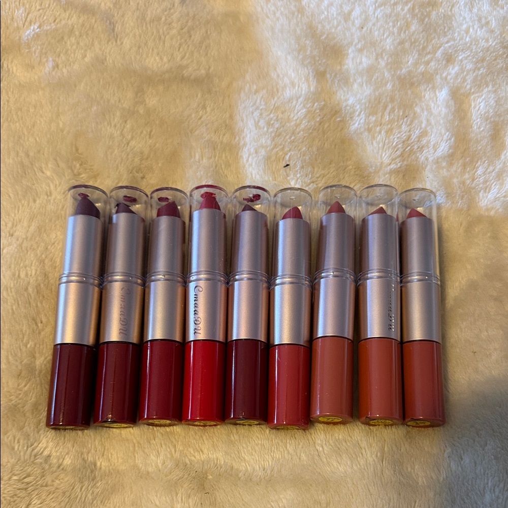 Assorted Women’s Lipstick Set — Mixed Red & Nude Shades